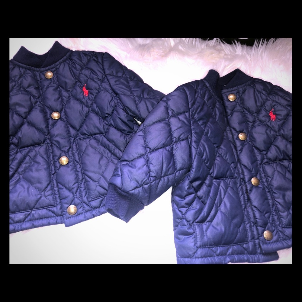 Ralph Lauren Infant water resistant quilted jacket